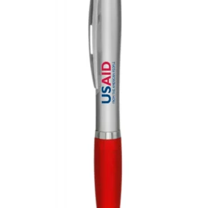 usaid english logo stylus ballpoint pen