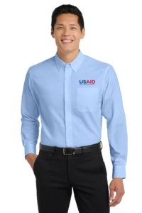 usaid english – port authority® easy care long sleeve shirt