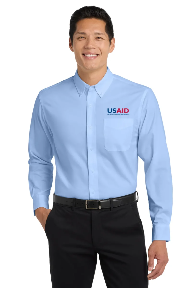 usaid english – port authority® easy care long sleeve shirt