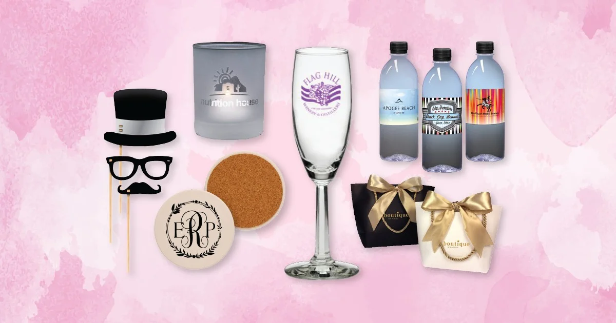 7 promotional products perfect for weddings