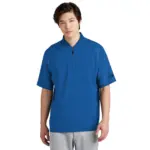 New Era Cage Short Sleeve Quarter Zip Jacket