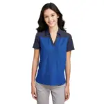 Core365 Ladies' Fusion Chromasoft Colorblock Polo