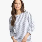 Kimmy Stripe Crew Neck Long Sleeve T-shirt