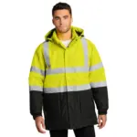 Port Authority Ansi 107 Class 3 Safety Heavyweight Parka