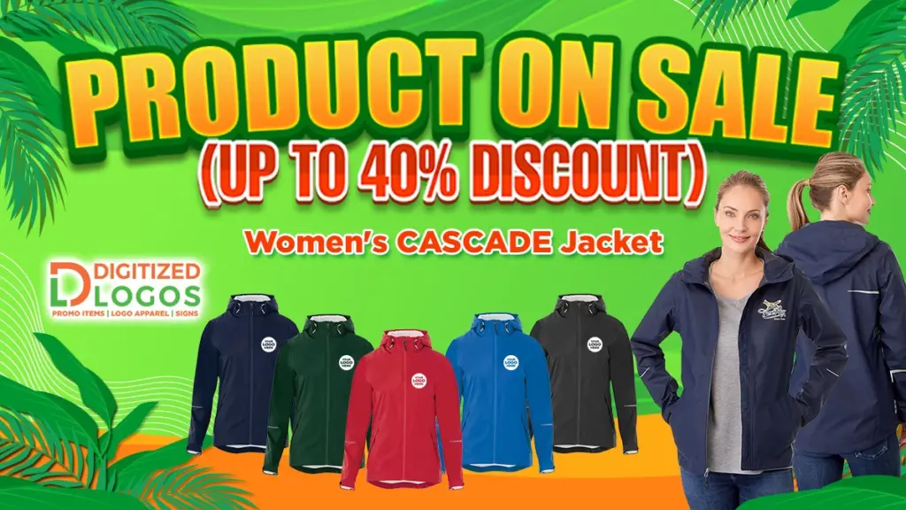 unveiling the women's cascade jacket by digitized logos