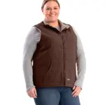 Women's Sherpa Lined Softstone Duck Vest