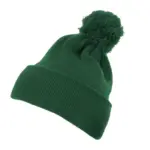 Yupoong Cuffed Knit Beanie with Pom Pom Hat