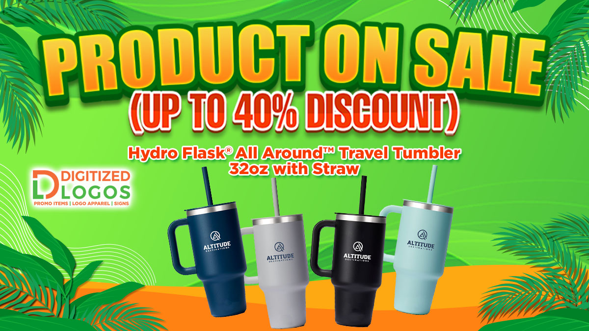 Hydrate in Style with Digitized Logos: Introducing the Hydro Flask® Travel Tumbler