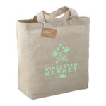 recycled 5oz cotton twill grocery tote