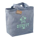 recycled 5oz cotton twill grocery tote