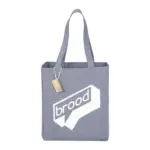 eco friendly recycled cotton grocery tote bag