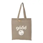 eco friendly 5oz recycled cotton twill tote bag