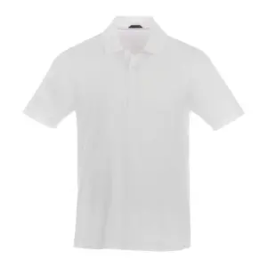 men acadia short sleeve polo