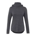 women's SIRA eco performance knit lightweight hoodie with neck gaiter