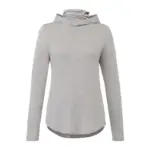 women's SIRA eco performance knit lightweight hoodie with neck gaiter