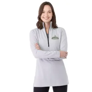 women asgard eco knit half zip