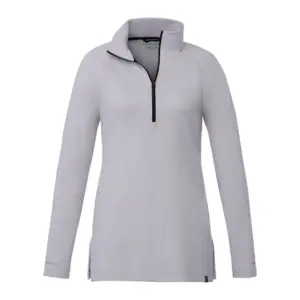 women asgard eco knit half zip