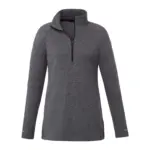 women asgard eco knit half zip