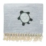 hilana upcycled yalova ultra soft marbled blanket