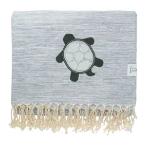 hilana upcycled yalova ultra soft marbled blanket