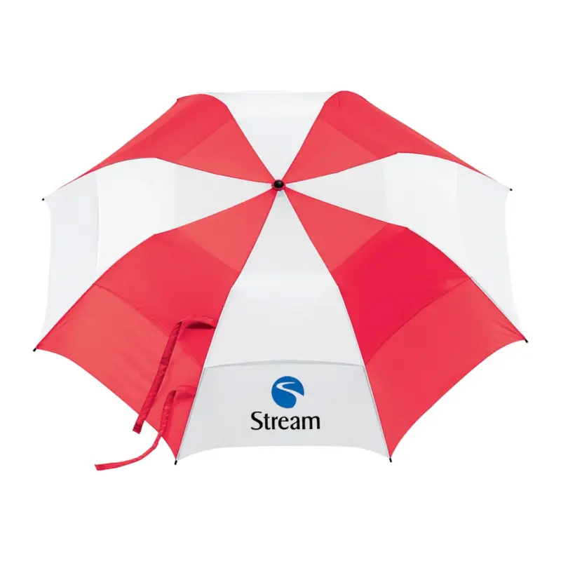 vented auto open folding golf umbrella