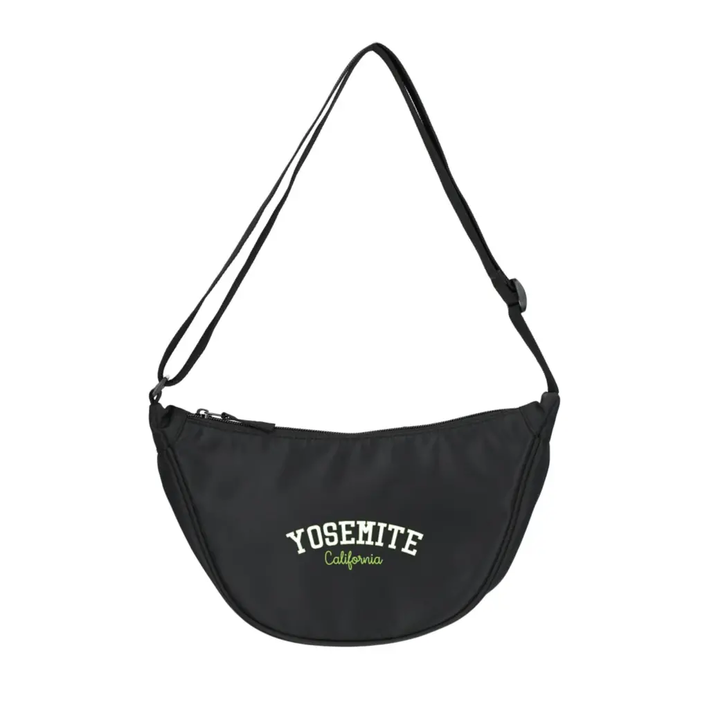 recycled curve crossbody