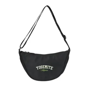 recycled curve crossbody
