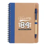 eco-friendly spiral notebook with pen