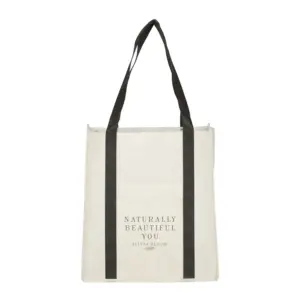 pluto recycled non-woven small grocery tote