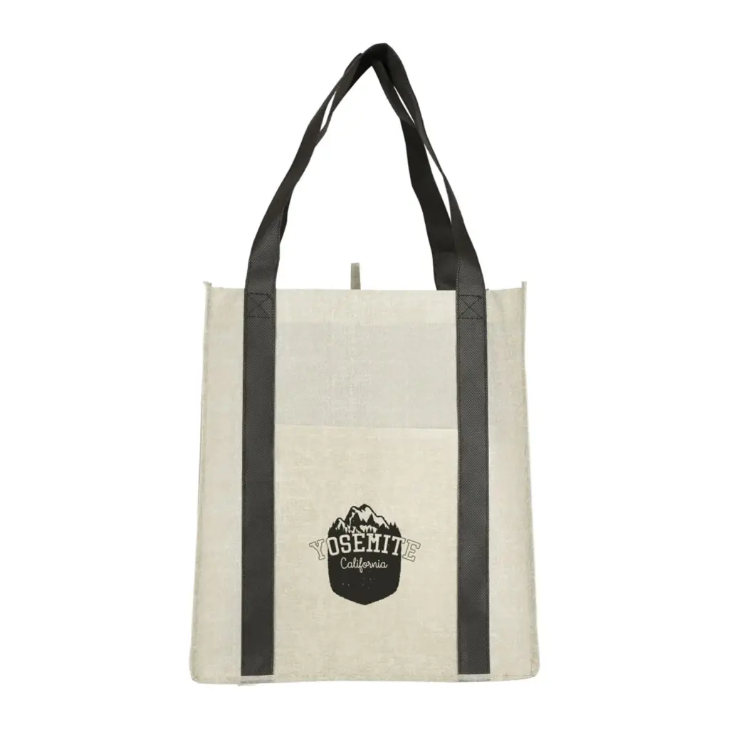 neptune recycled non-woven grocery tote