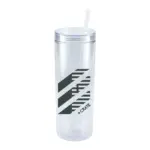 chroma recycled acrylic skinny tumbler