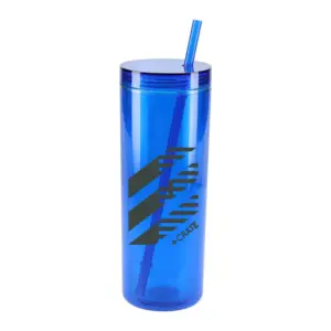 chroma recycled acrylic skinny tumbler
