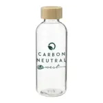 sona reusable bottle bamboo lid