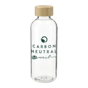 sona reusable bottle bamboo lid