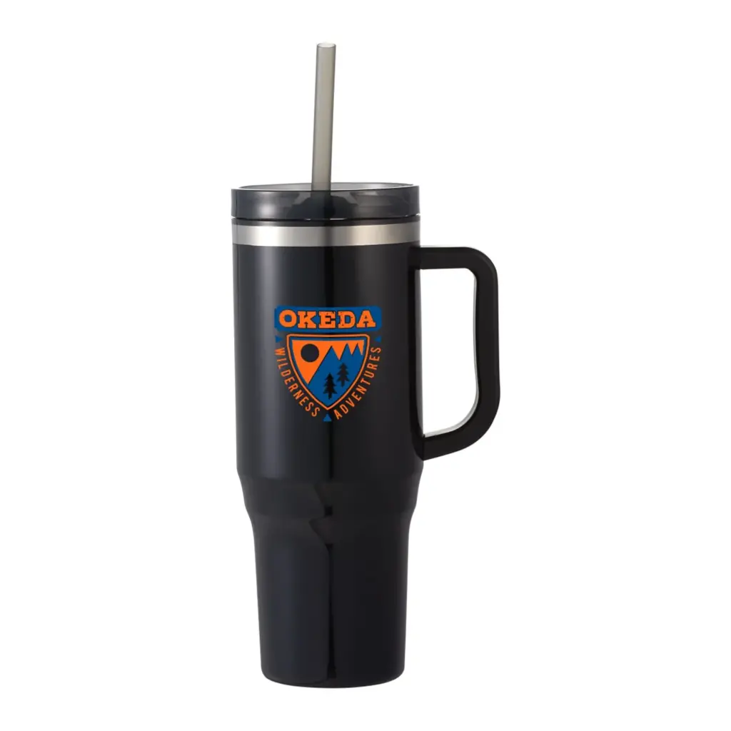 thor 40 oz eco-friendly straw tumbler