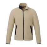 men kahuzi eco full zip sherpa fleece jacket