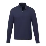 men rigi eco knit quarter zip