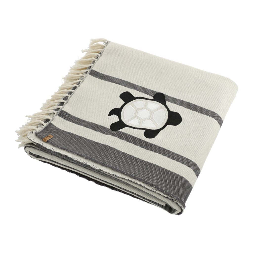 tentree organic cotton ocean breeze throw