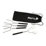 extendable 34" roasting sticks with carrying case