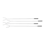 extendable 34" roasting sticks with carrying case