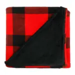 buffalo plaid ultra plush throw blanket