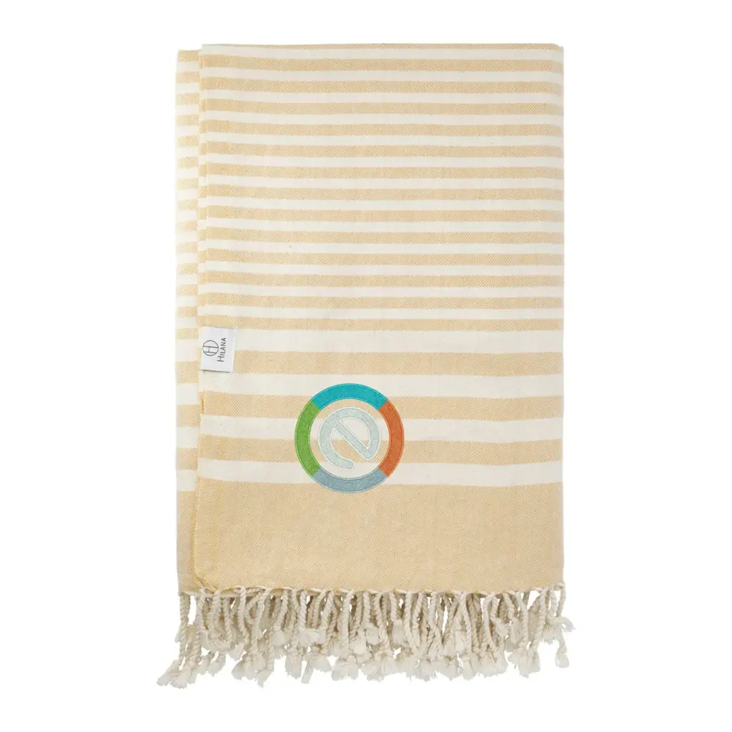 hilana upcycled fethiye throw blanket