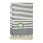 hilana upcycled fethiye throw blanket