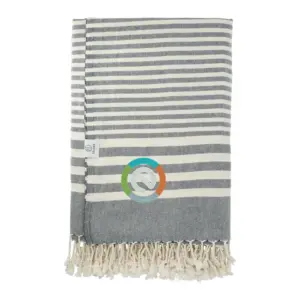 hilana upcycled fethiye throw blanket