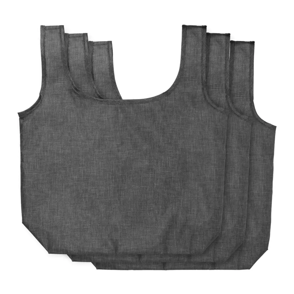 ash recycled pet 3-pack shopper totes