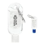 clip-n-go 1oz hand sanitizer with mini crabiner