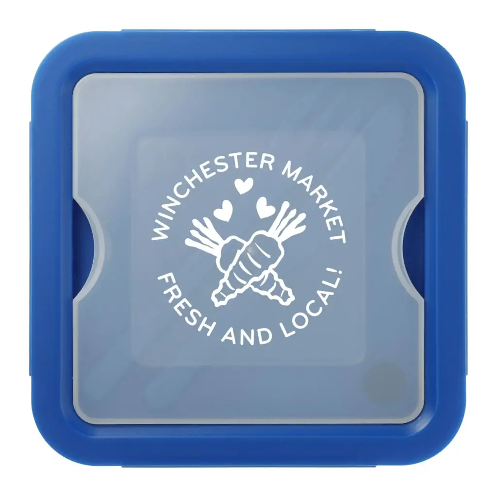 recycled plastic lunch to go set