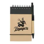 5" x 4" fsc® mix recycled jotter with pen