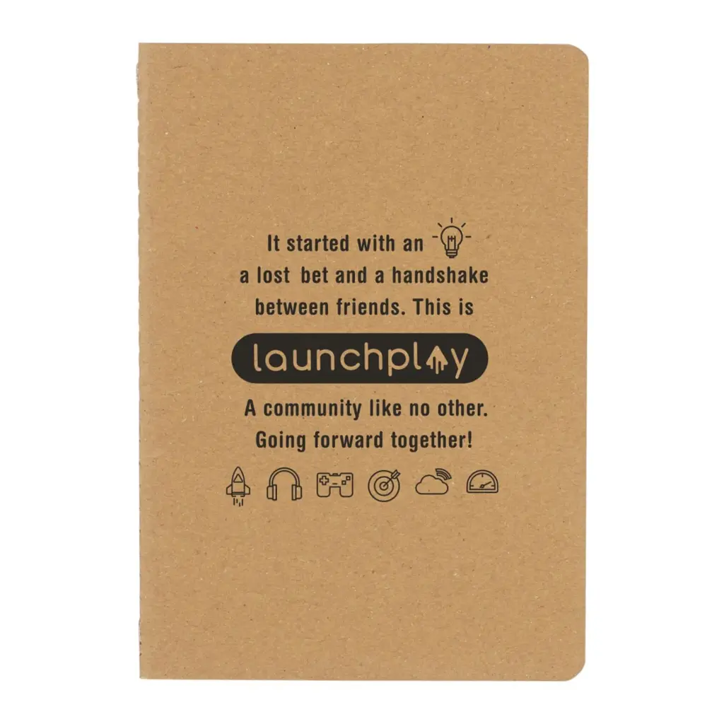 5" x 7" FSC® mix recycled pocket notebook