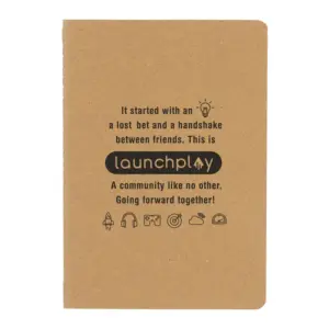5" x 7" FSC® mix recycled pocket notebook